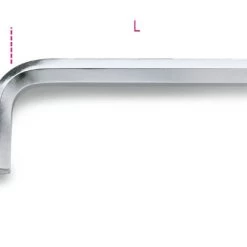 Beta Clé Polygonale 000960020 96 2 Clés Allen Coudées, Chromées