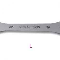 Beta Clé Plate 039550114 3955 32x36 Clés Doubles Ouvertes Pour Tête Universelle, Chromées