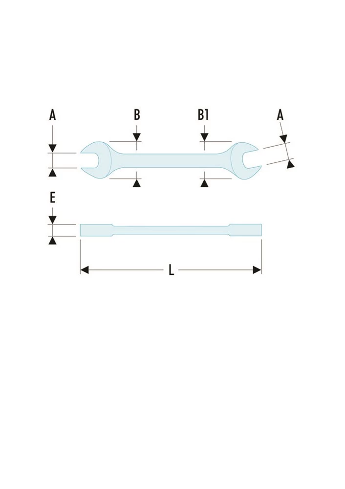 Facom Clé Plate 44.8X9 Clé à Fourche 8x9 Mm Mesures Métriques 137 Mm 2 Facom Clé Plate 44.8X9 Clé à Fourche 8x9 Mm Mesures Métriques 137 Mm – Image 2