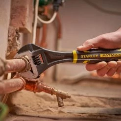 Stanley FMHT13127-0 FATMAX Clé à Molette Bimat 250 × 33 Mm -Clés polygonales Soldes fmht13127 0 fatmax cle a molette bimat 250 t 33 mm 4