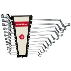 Gedore RED Clé Polygonale R01105012 Jeu De Clés à Anneaux Métriques 12 Pièces 3300928